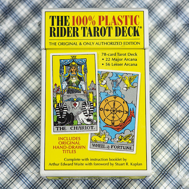 The 100% Plastic Rider-Waite Tarot Deck