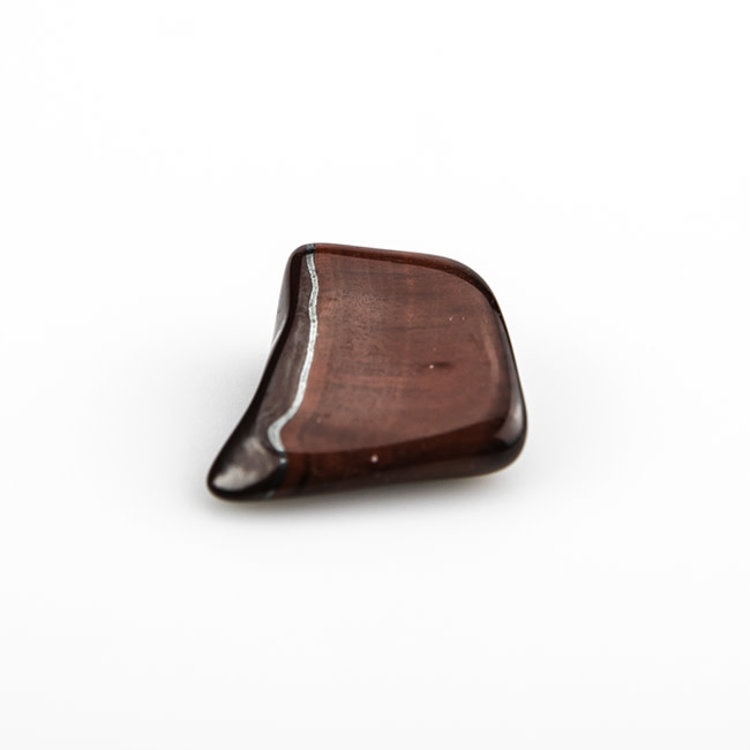 Tiger's Eye Red Medium Tumbled Stone