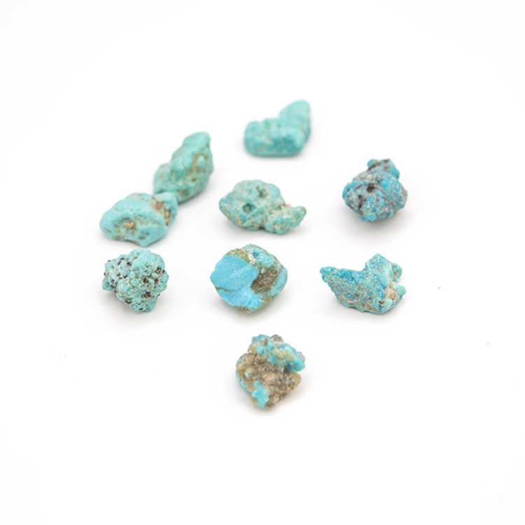 Turquoise Natural Morenci Mine Arizone Raw Stone