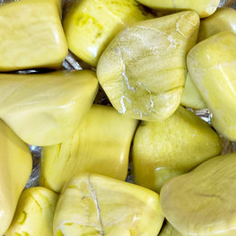 Serpentine Extra Large Tumbled Stone