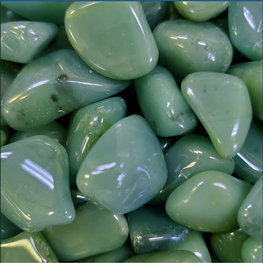 Chalcedony Green Medium Tumbled Stone