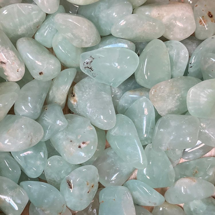 Prehnite Medium Tumbled Stone