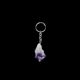 Amethyst Keychain