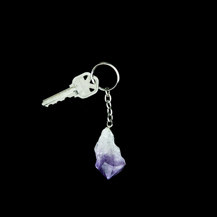 Amethyst Keychain