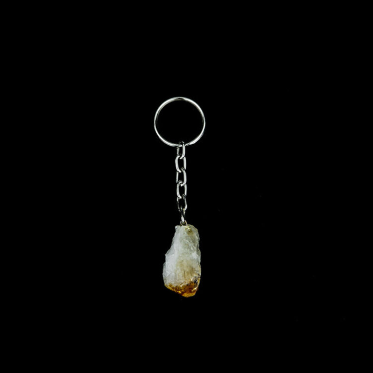 Citrine Point Keychain