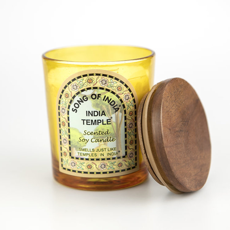 Song of India India Temple Scented Soy Candle