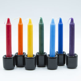 7 Chakras Mini Chime Candle Set