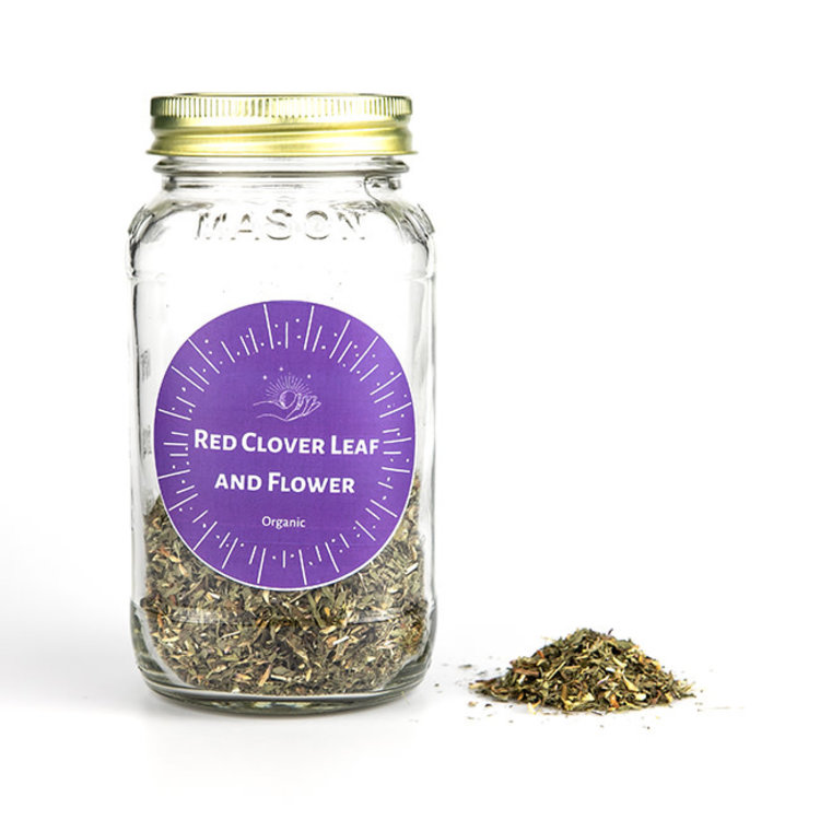 Red Clover Leaf and Flower Organic 1 oz