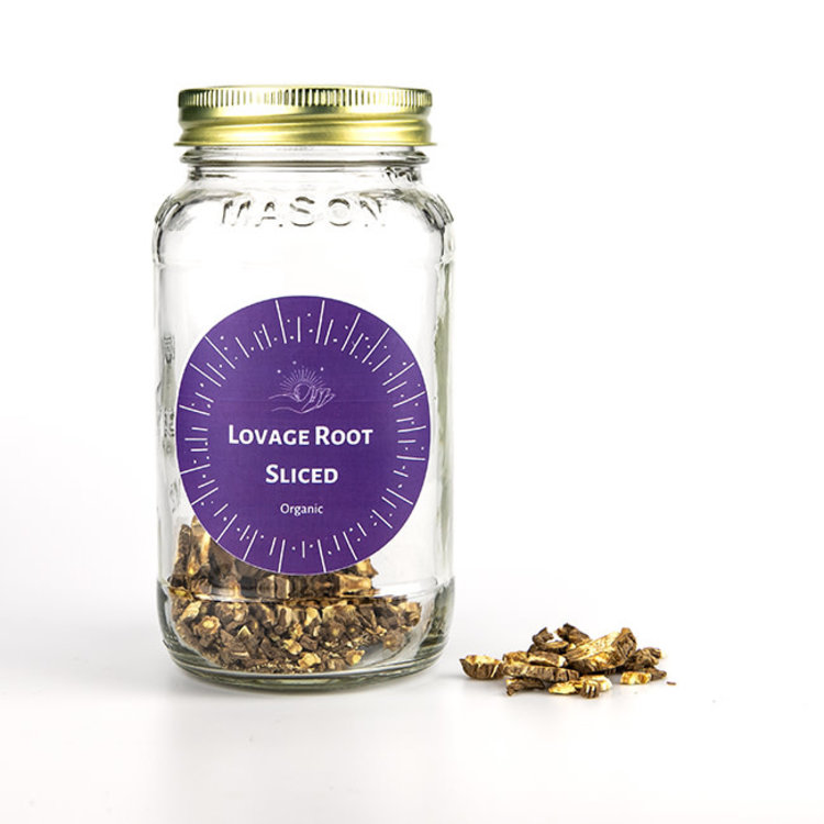 Lovage Root Sliced Organic 1 oz