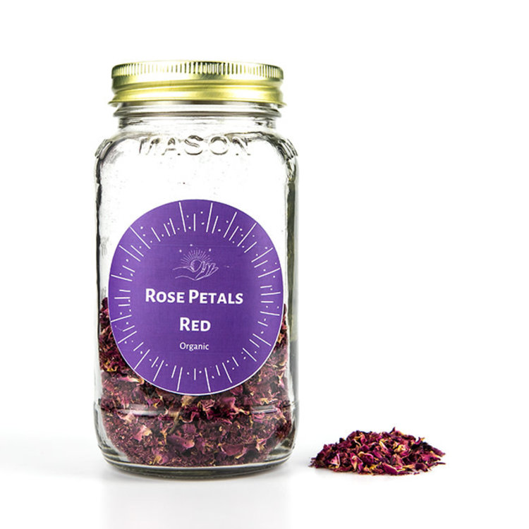 Frontier Co- op Rose Petals Red Organic 1 oz
