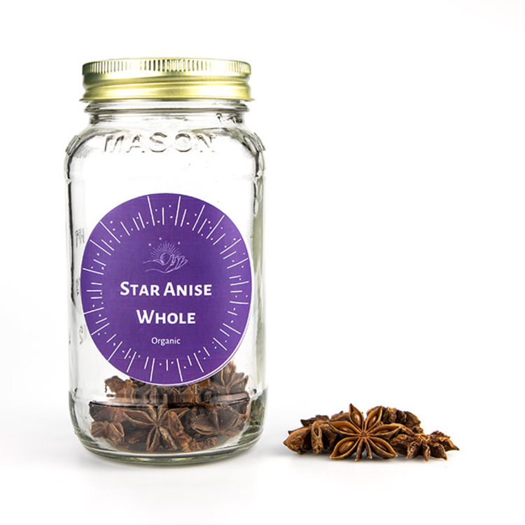 Star Anise Whole Organic 1 oz