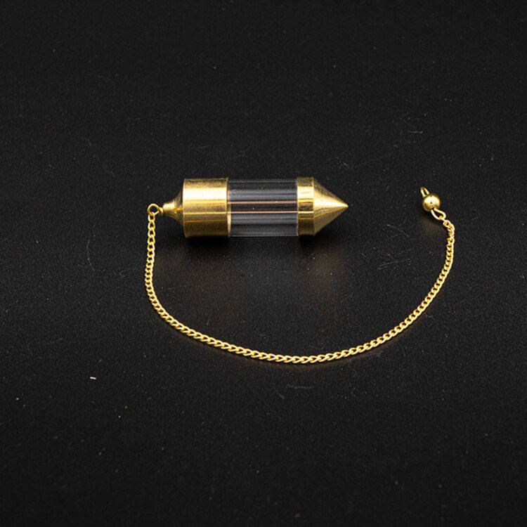 Clear Vial Chambered Pendulum