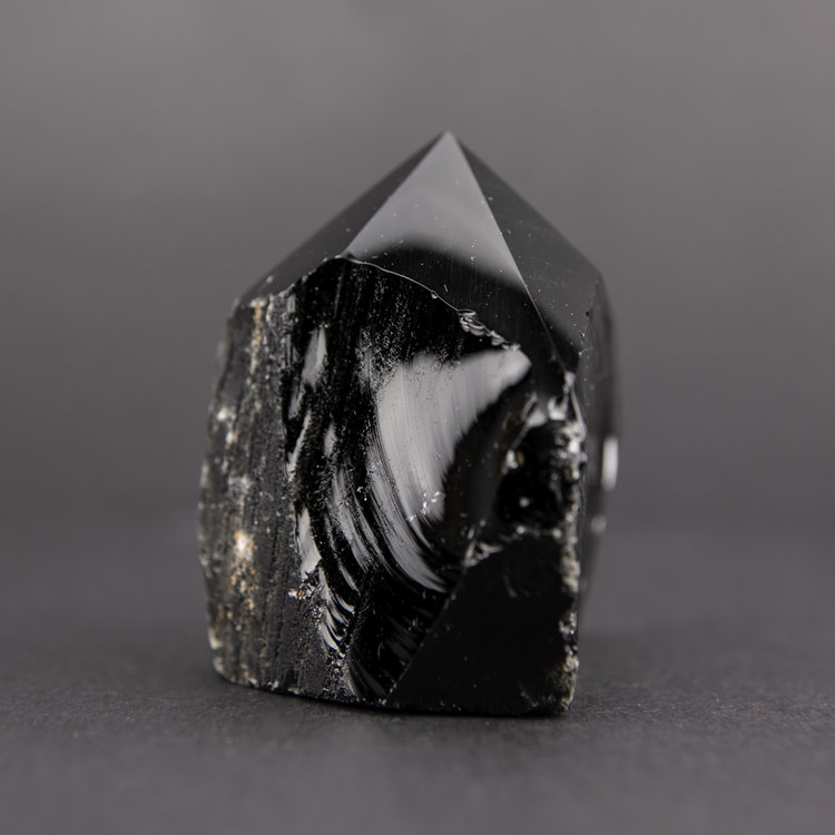 Obsidian Large Top Polished Point