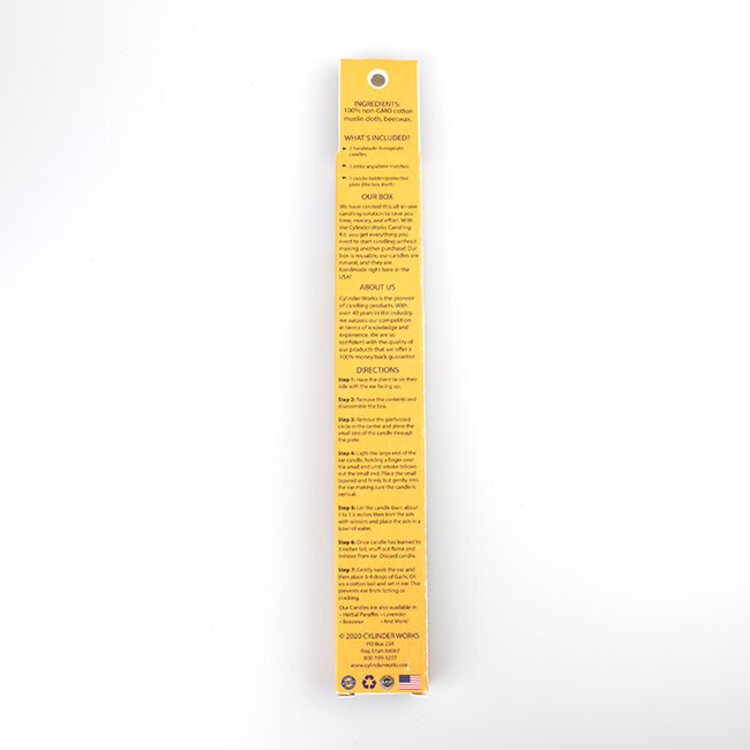 Beeswax Ear Candle 2 Pack