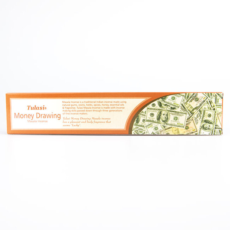 Tulasi Tulasi Money Drawing Masala Incense 15 Sticks