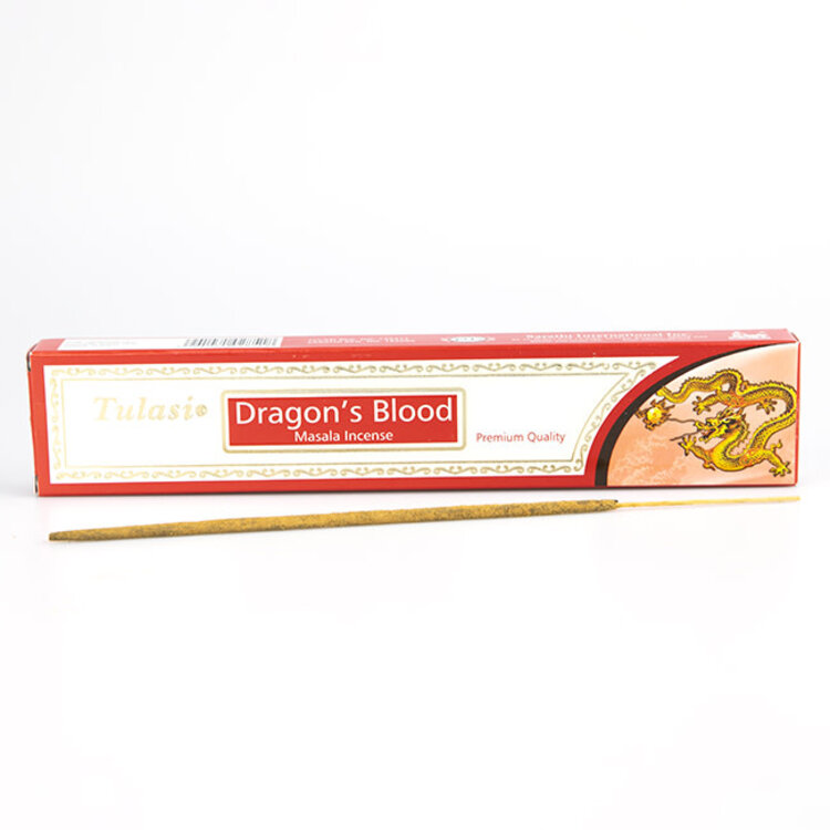 Tulasi Tulasi Dragons Blood Masala Incense 15 Sticks