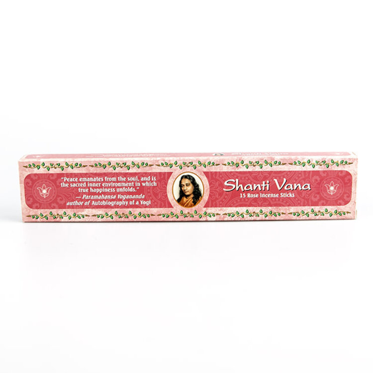 Shanti Vana Rose Incense 15 Sticks