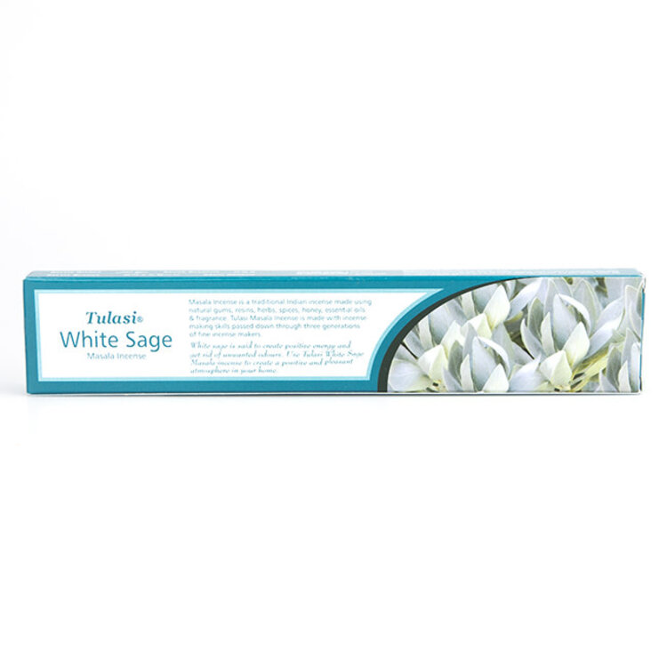 Tulasi Tulasi White Sage Masala Incense 15 Sticks