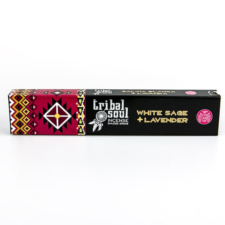 Tribal Soul White Sage and Lavender Incense Sticks 15 gm