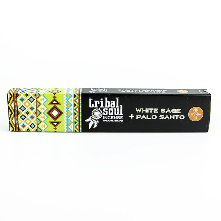 Tribal Soul White Sage and Palo Santo Incense Sticks 15 gm