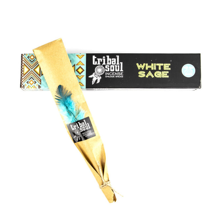 Tribal Soul White Sage Incense Sticks 15 gm