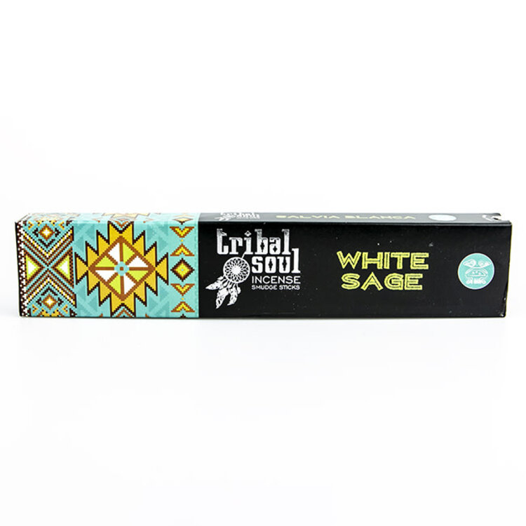 Tribal Soul White Sage Incense Sticks 15 gm
