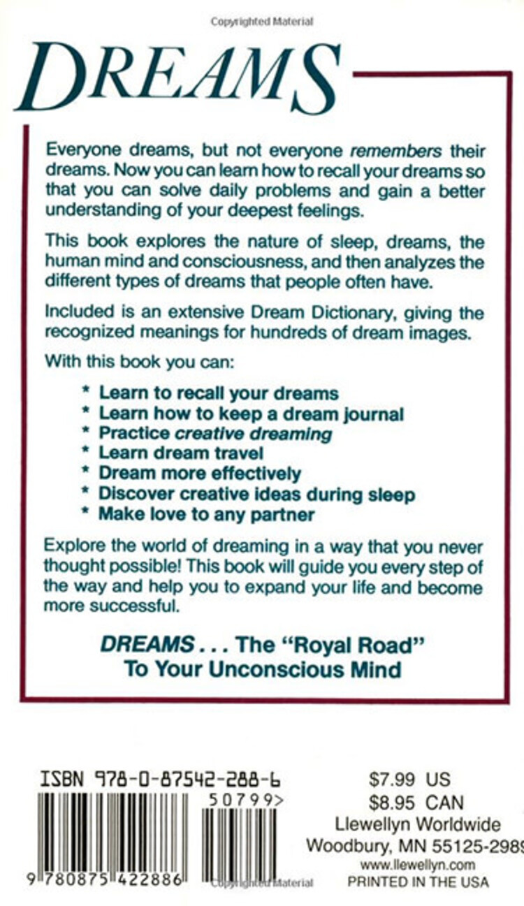 Dreams and What They Mean To You