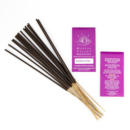 Mystic Valley Patchouli Amber Incense 16 Sticks