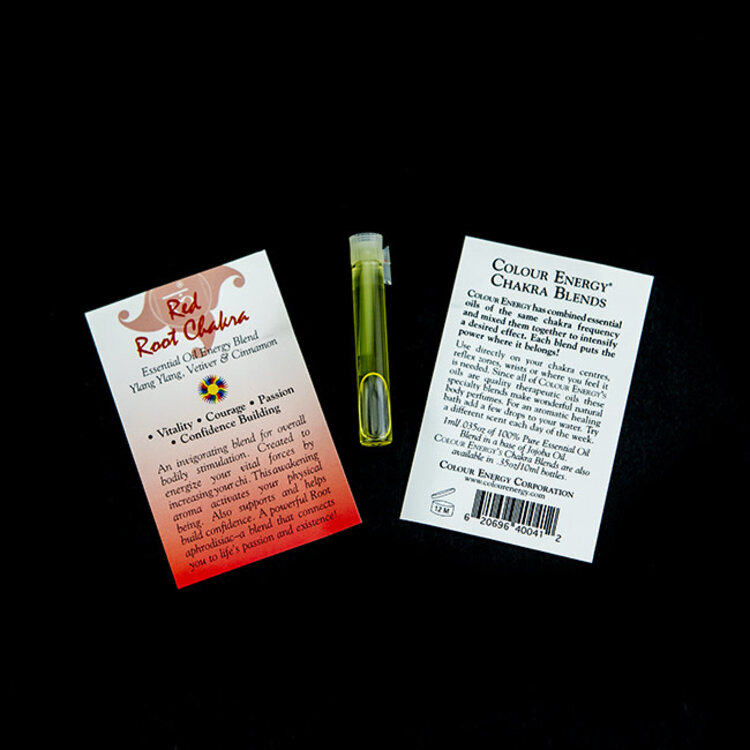 Chakra Oil Sampler Red Root