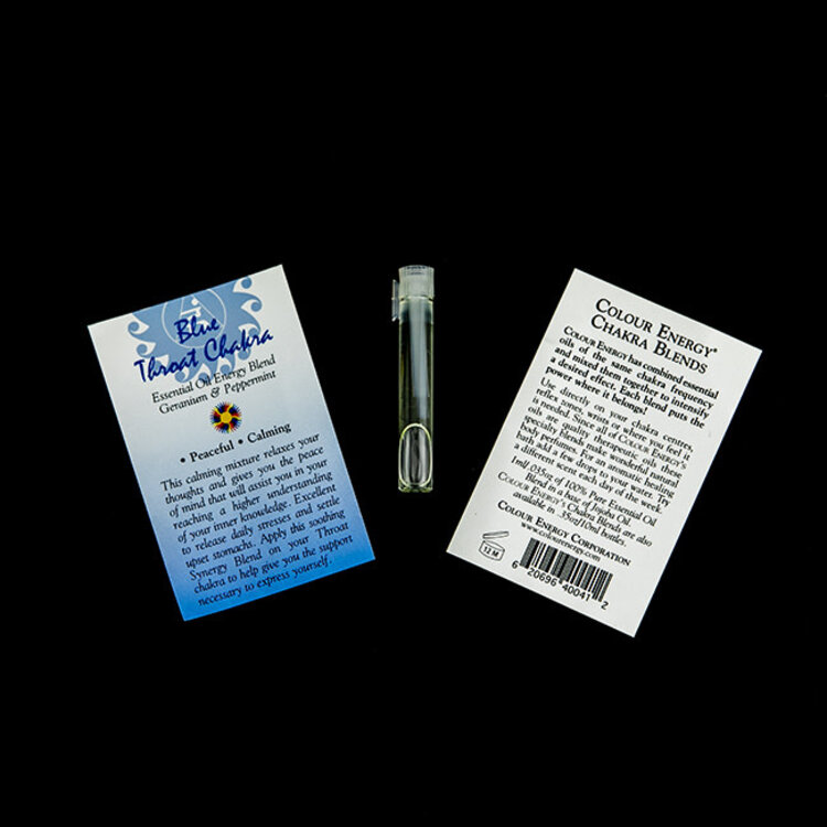 Chakra Oil Sampler Blue Throat