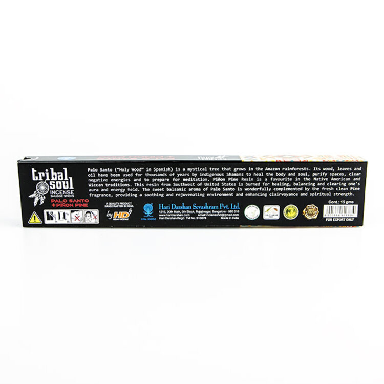 Tribal Soul Palo Santo and Pinon Pine Incense Sticks 15 gm