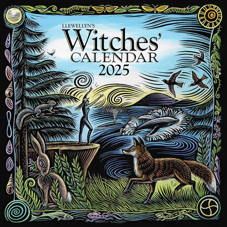 2025 Llewellyn's Witches' Wall Calendar