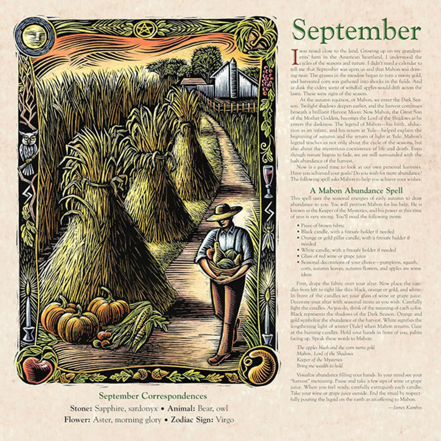 2025 Llewellyn's Witches' Wall Calendar - Mystic Valley