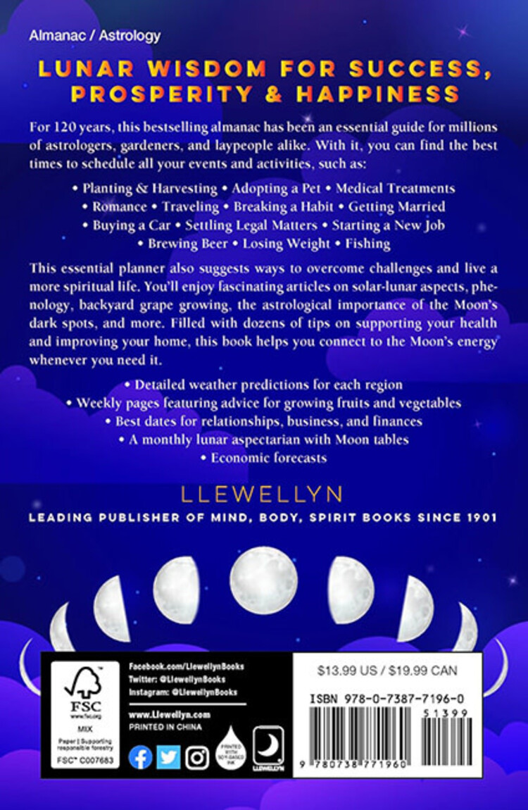 2025 Llewellyn's Moon Sign Book