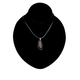Natural Smoky Quartz Point Pendant with Bail