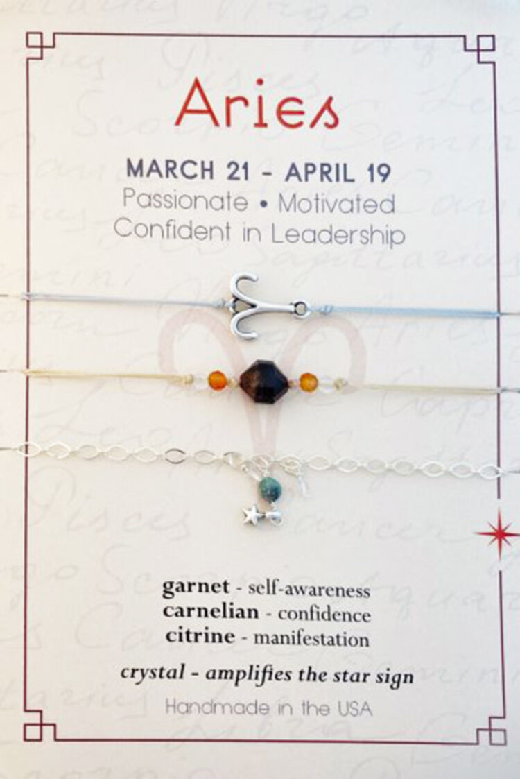 Silver Sparrow Jewelry Zodiac Silver Stack Bracelet
