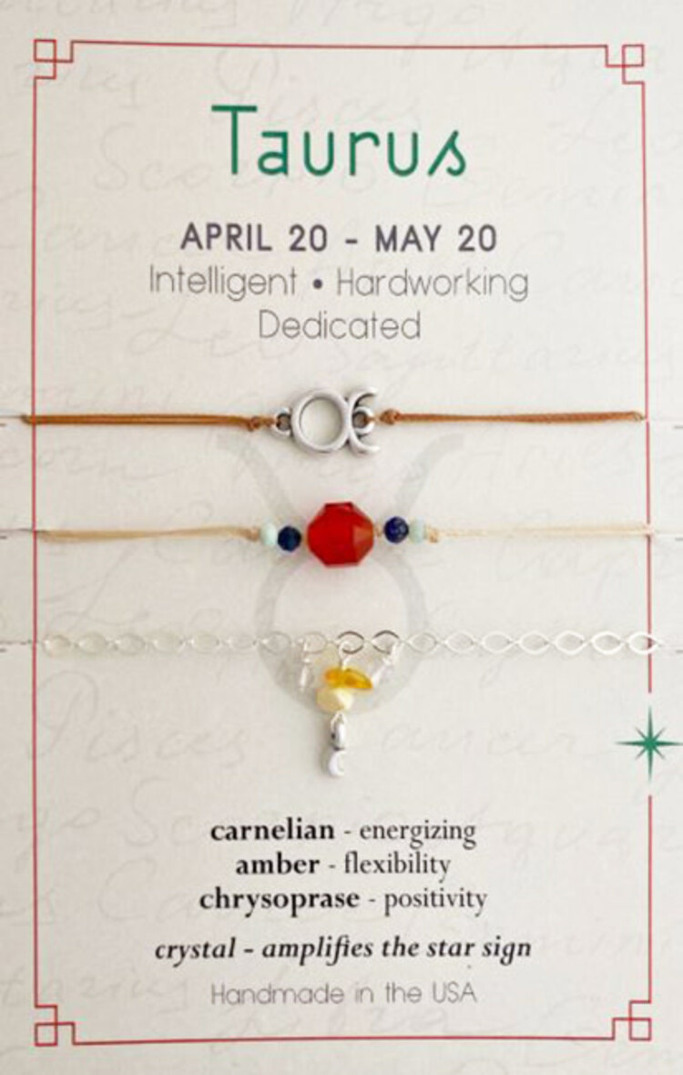 Silver Sparrow Jewelry Zodiac Silver Stack Bracelet