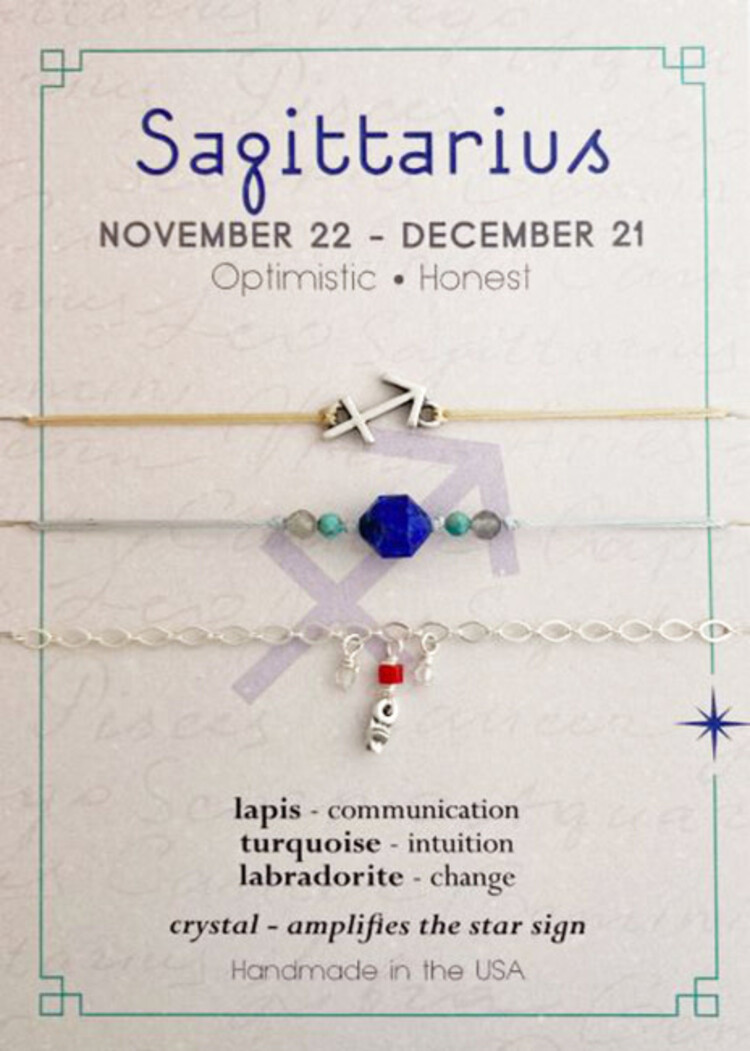 Silver Sparrow Jewelry Zodiac Silver Stack Bracelet