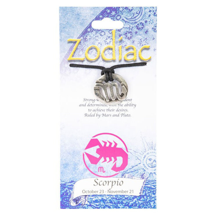 Pewter Zodiac Necklace