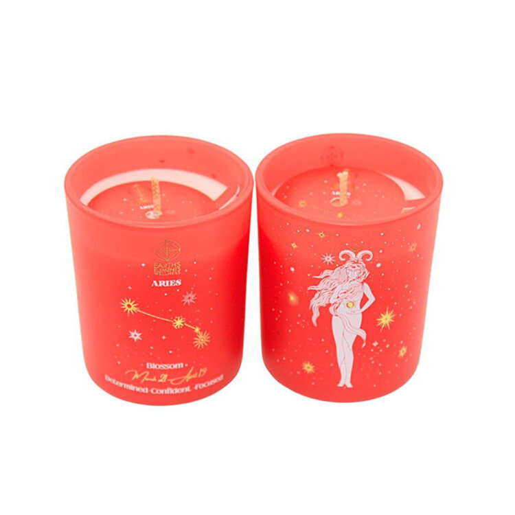 Earth's Elements Wellness Zodiac Candle