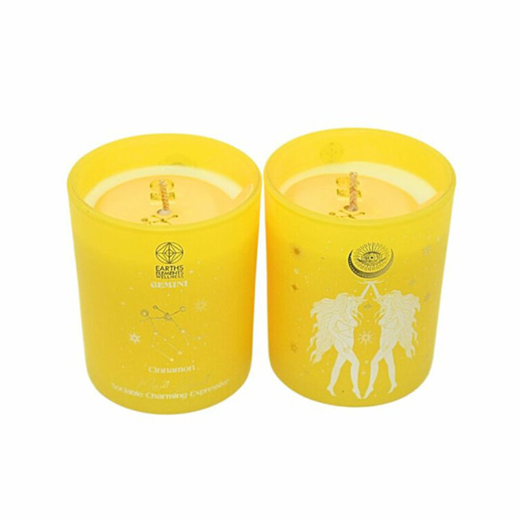 Earth's Elements Wellness Zodiac Candle