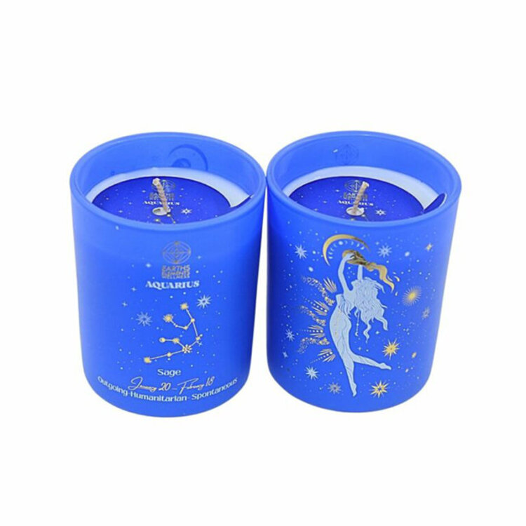 Earth's Elements Wellness Zodiac Candle