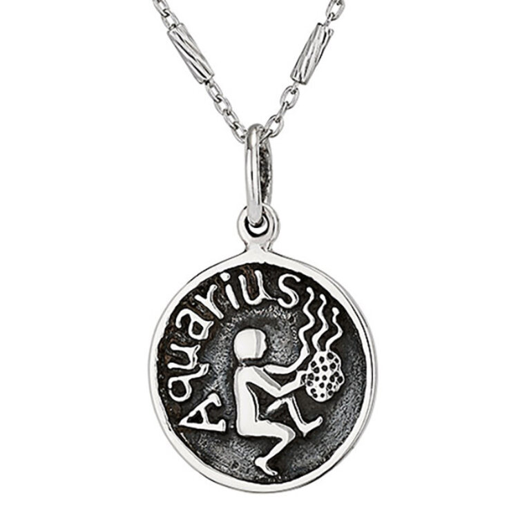 Zodiac Sterling Silver Necklace