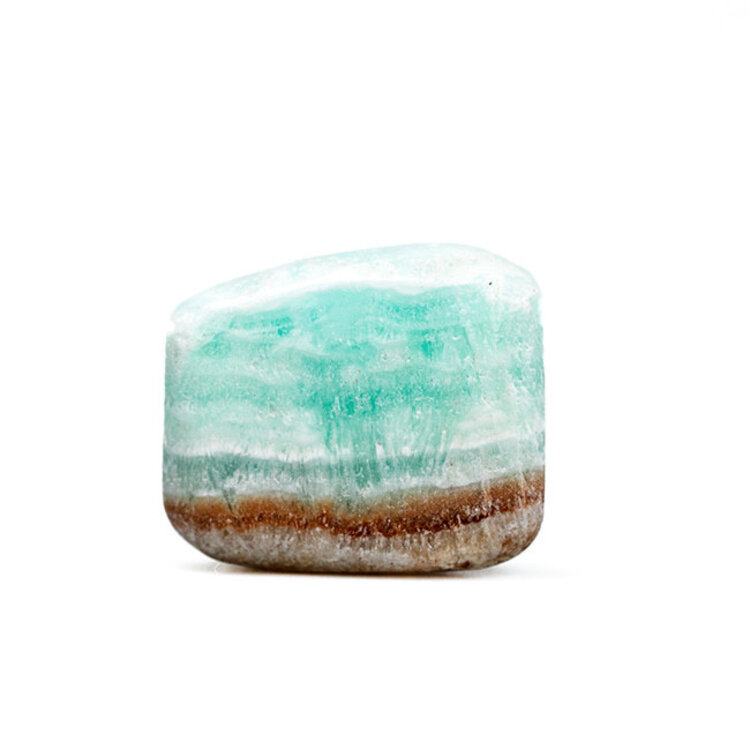 Blue Caribbean Calcite Extra Large Tumbled