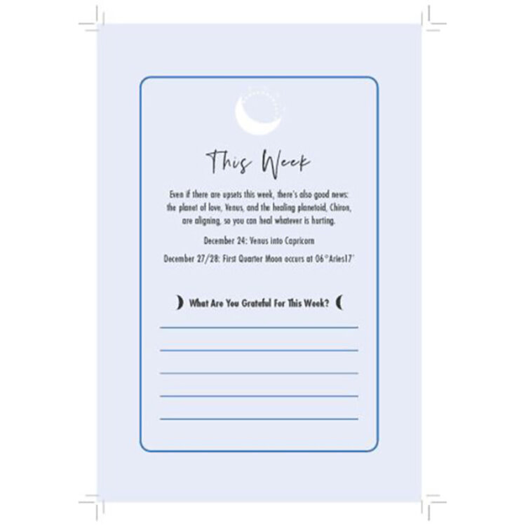 2025 Moonology Diary