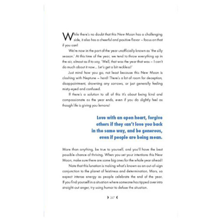 2025 Moonology Diary