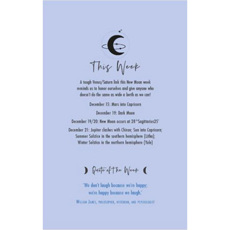 2025 Moonology Diary