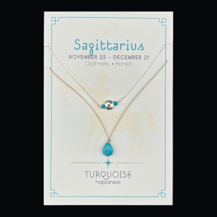 Silver Sparrow Jewelry Zodiac Necklace Set