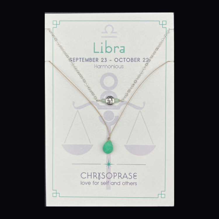 Silver Sparrow Jewelry Zodiac Necklace Set