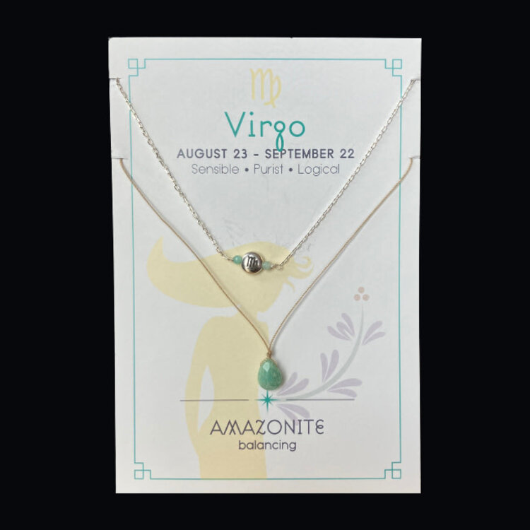 Silver Sparrow Jewelry Zodiac Necklace Set